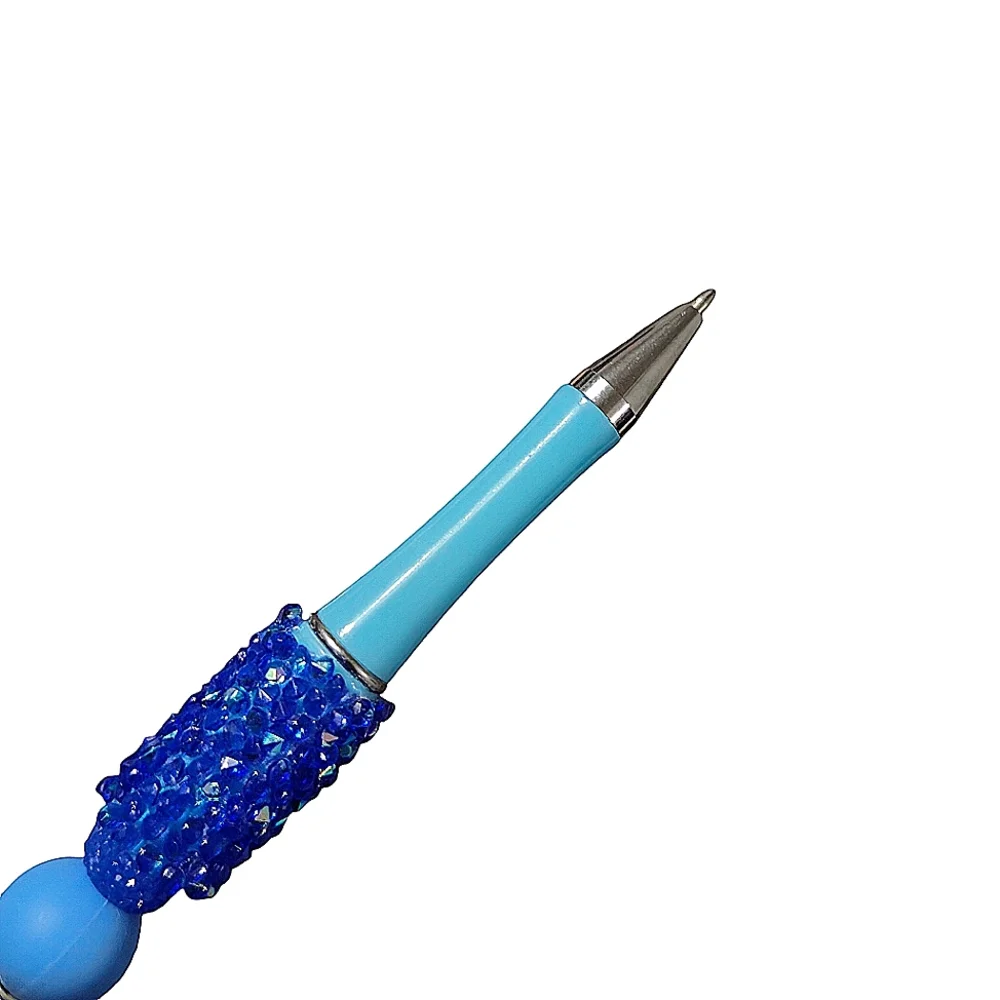 Blue Fairy Disney Doorables Beaded Ballpoint Twist Pen Blue Topper